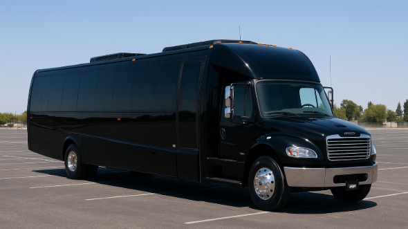 Exterior of Mobile Party Bus Company's 30 Passenger Party Bus in Mobile