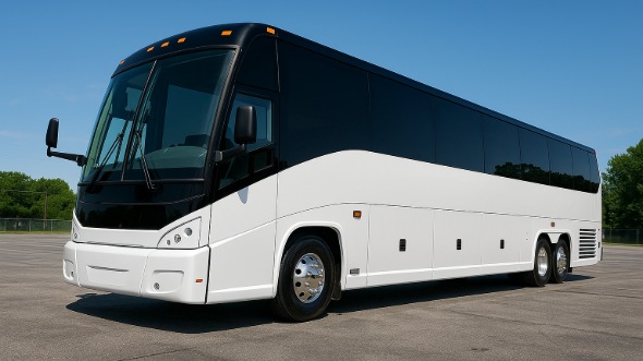 Exterior of Birmingham Party Bus Company's 40 Passenger Party Bus in Birmingham