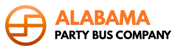 alabama party bus company logo