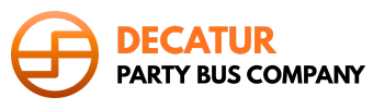 decatur party bus company logo