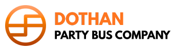 dothan party bus company logo