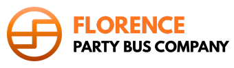florence party bus company logo
