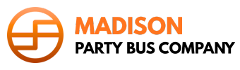 madison party bus company logo