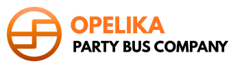 opelika party bus company logo